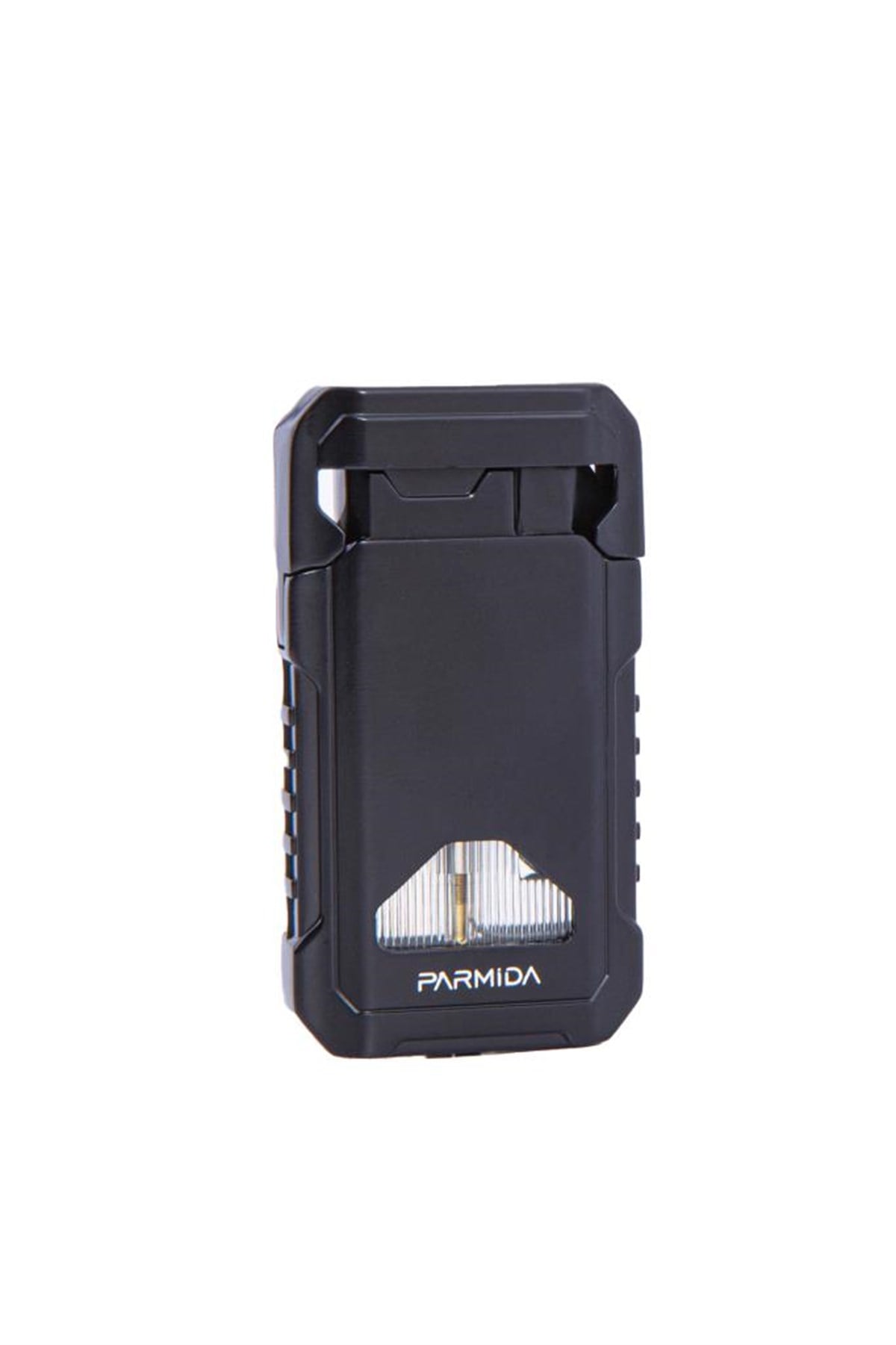 TR4731,Parmida Çift Torch Siyah Puro Çakmağı