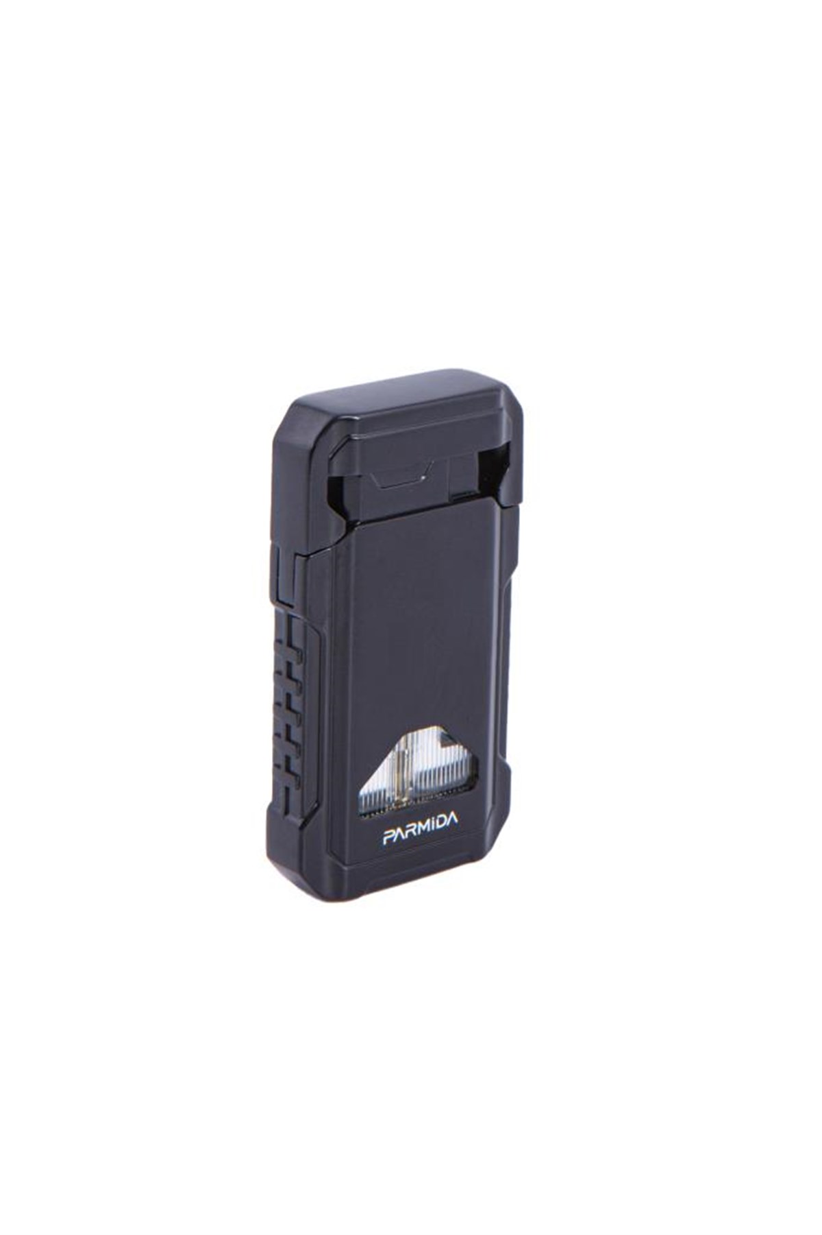 TR4731,Parmida Çift Torch Siyah Puro Çakmağı
