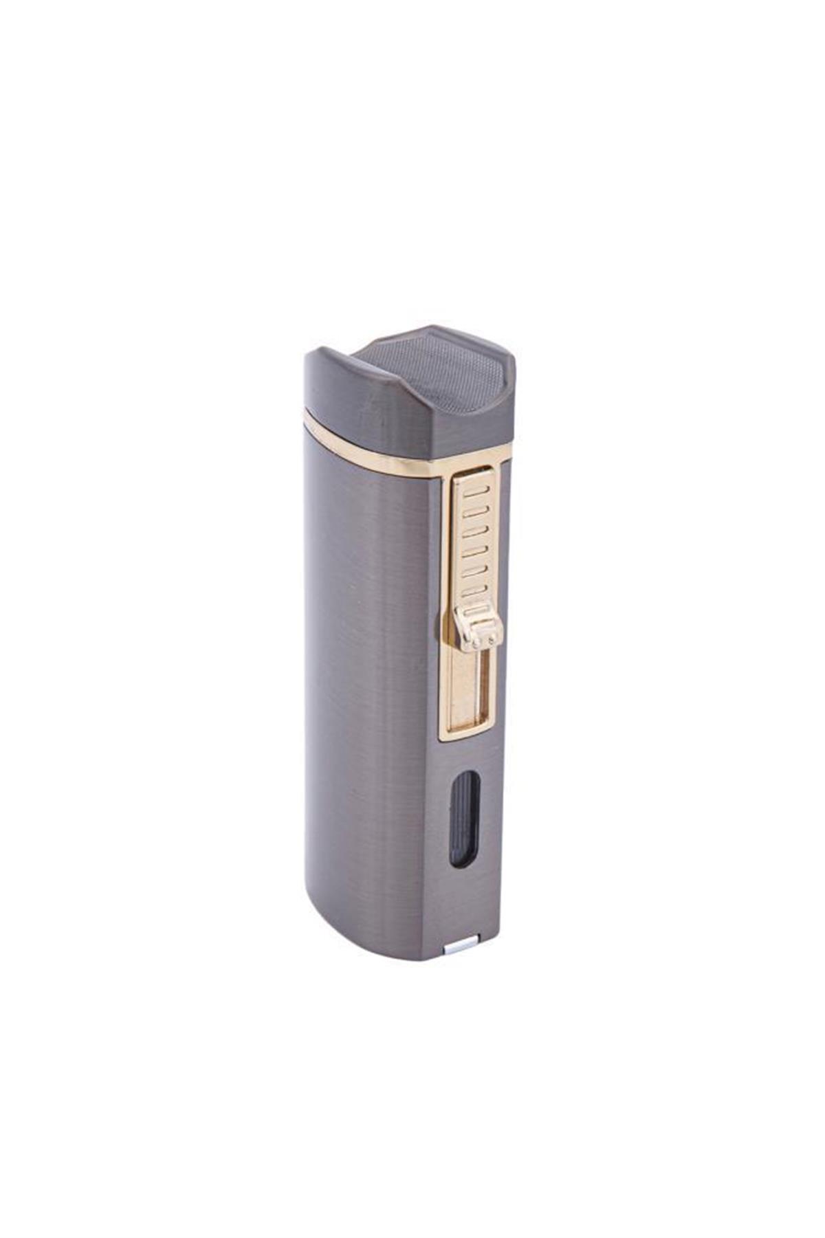 TR5940,Parmida 2 Torch Gunmetal Puro Çakmağı