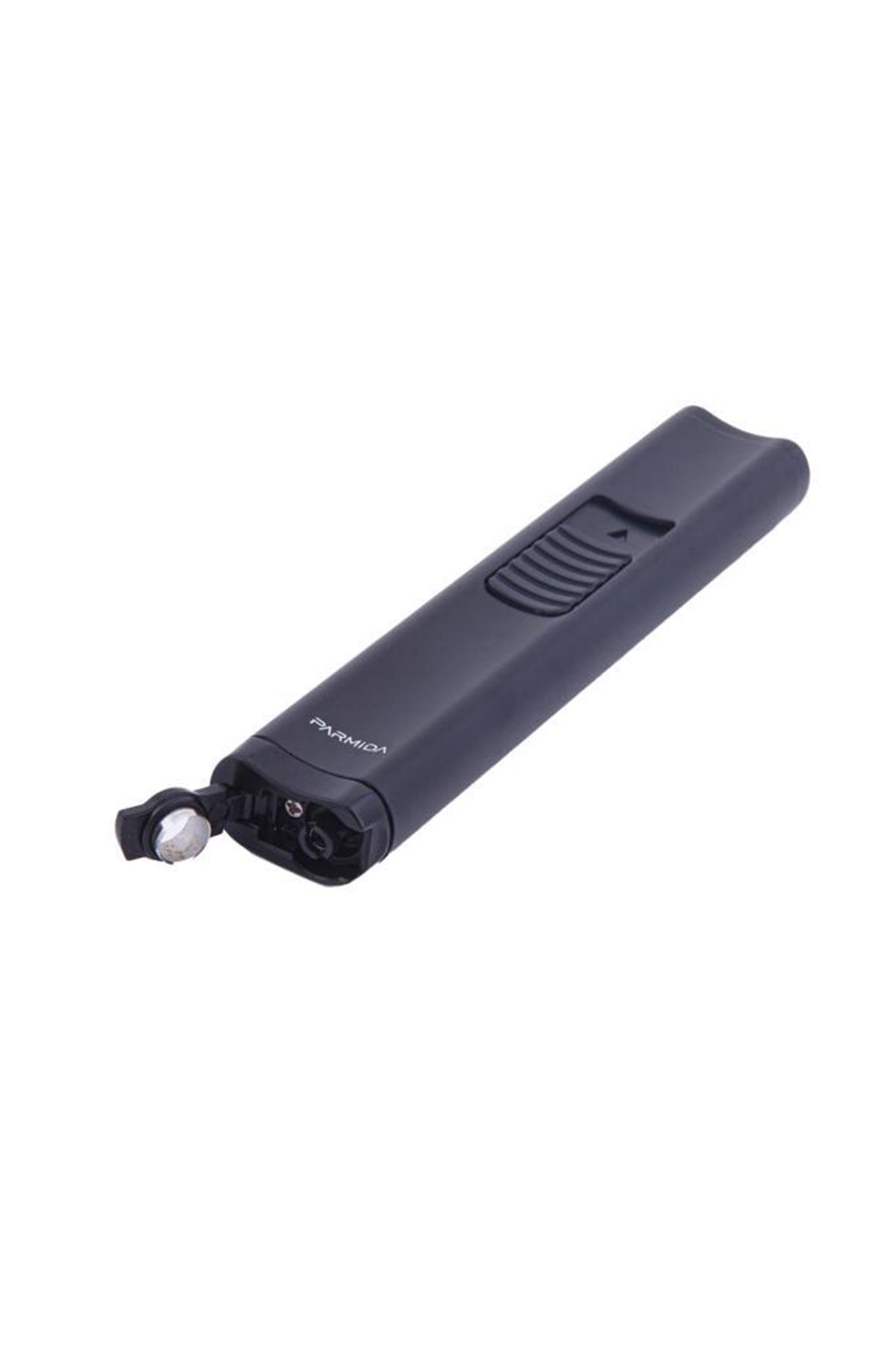 TR5988,Parmida 2 Torch Siyah Puro Çakmağı