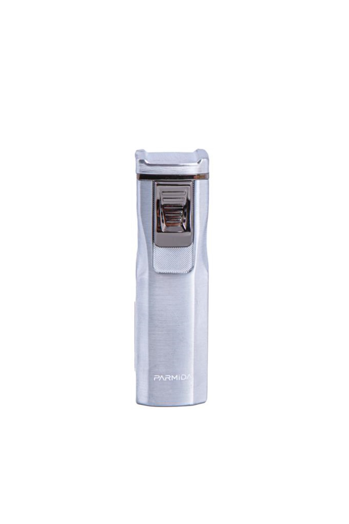 TR4673,Parmida Çift Torch Gümüş Puro Çakmağı