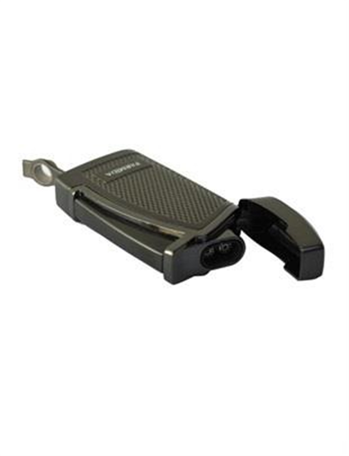 TR1552,Parmida İki Torch Gunmetal Puro Çakmağı