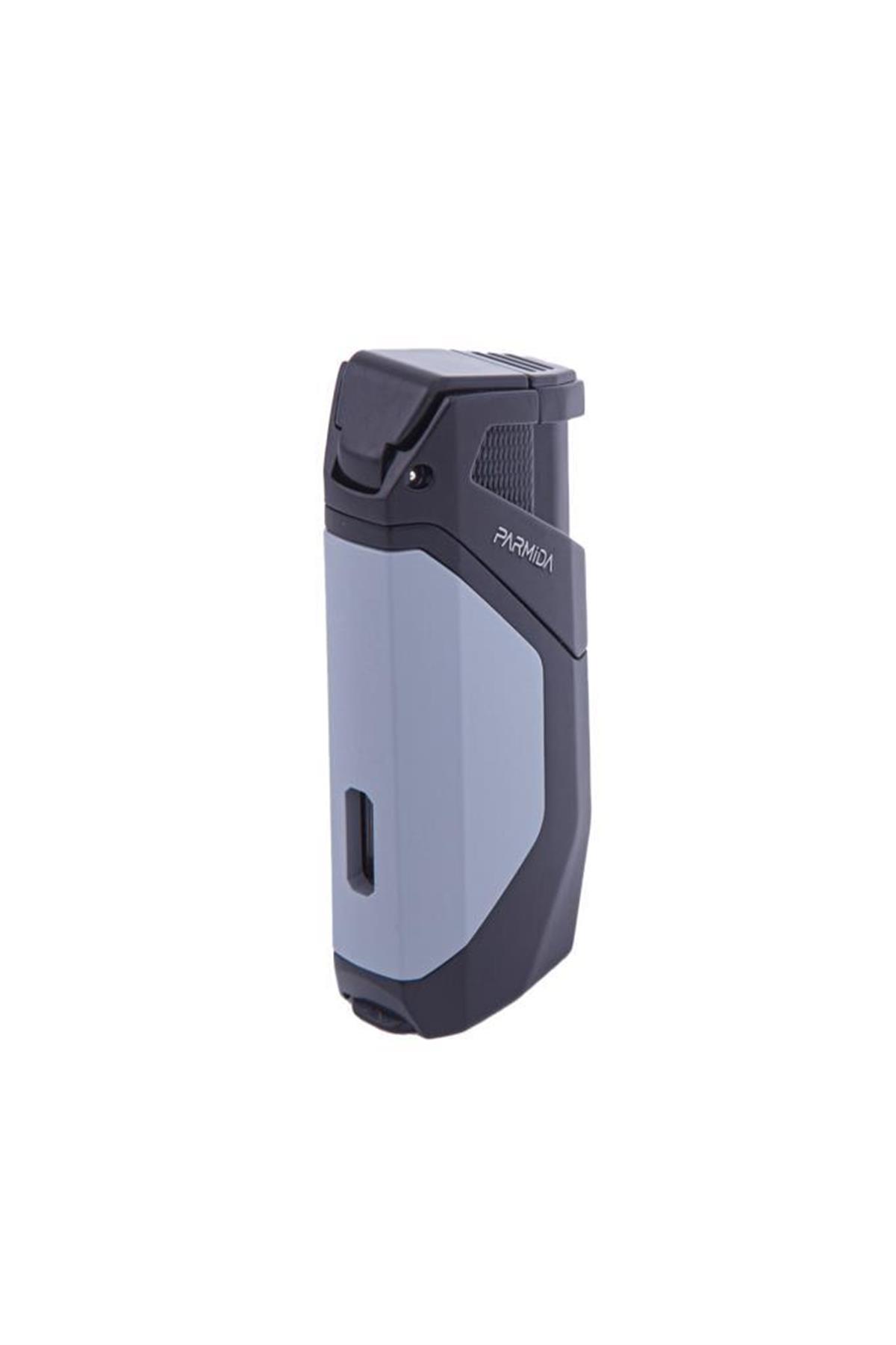 TR5978,Parmida 2 Torch Siyah-Gri Puro Çakmağı