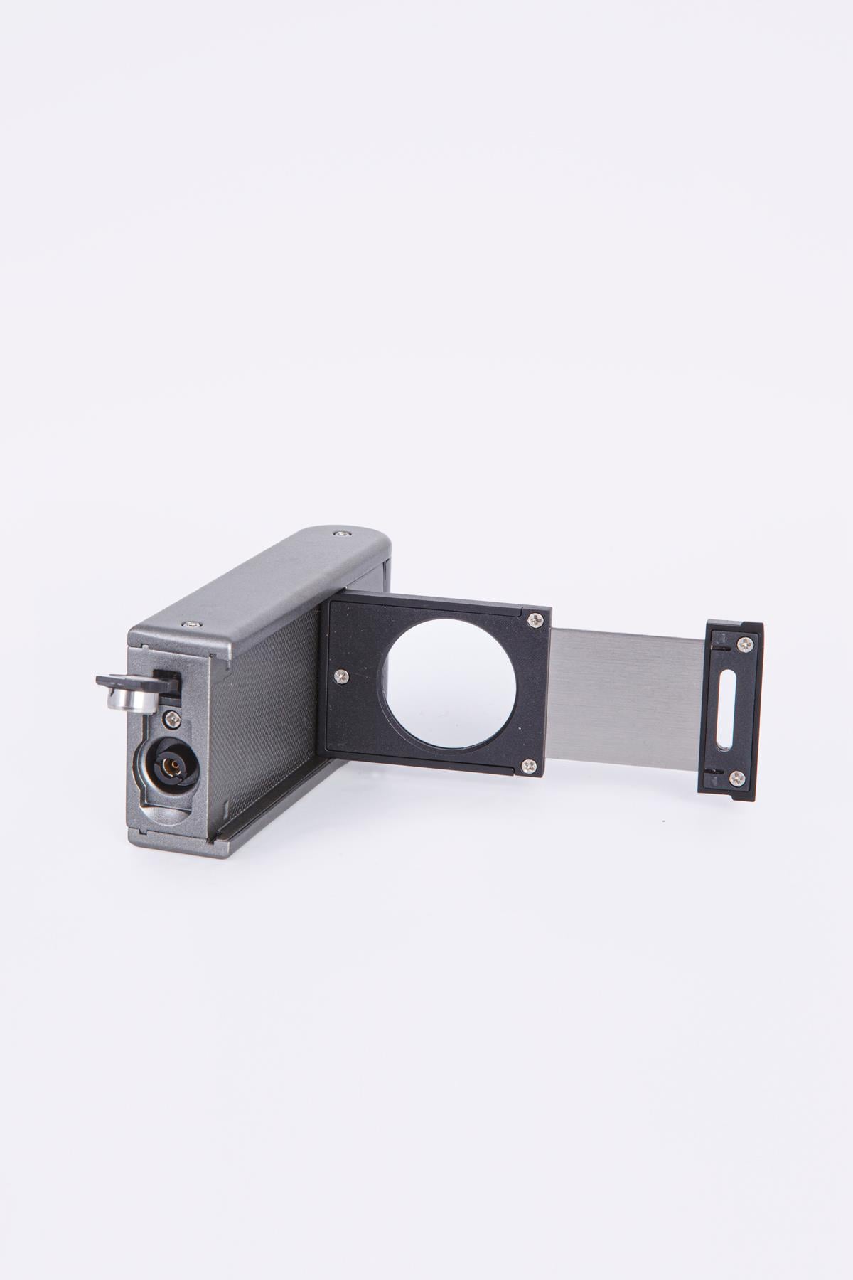 TR7925,Parmida Çift Torch Pürmüz Gunmetal Metal Puro Çakmağı