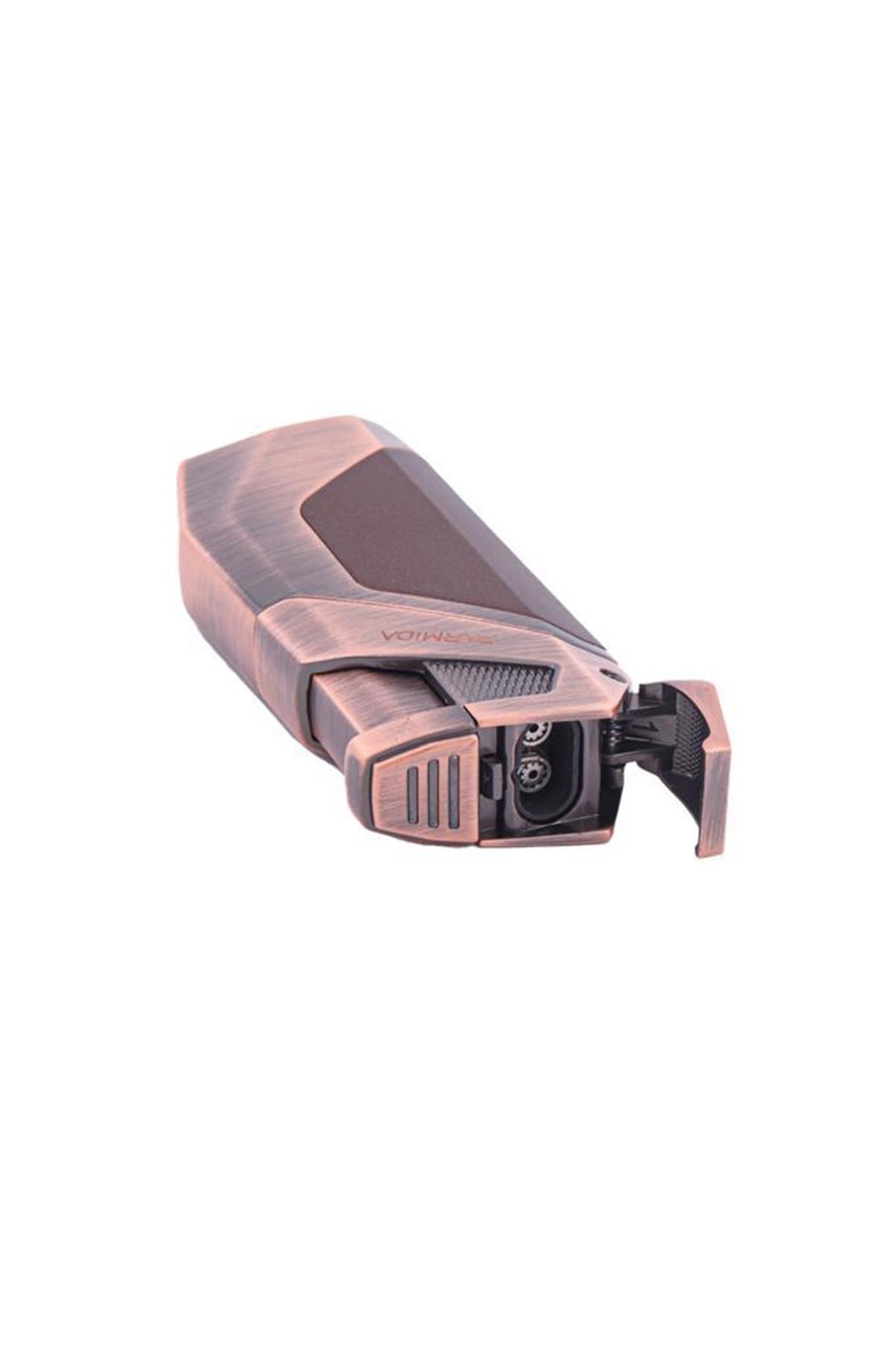 TR5977,Parmida 2 Torch Bronz Puro Çakmağı