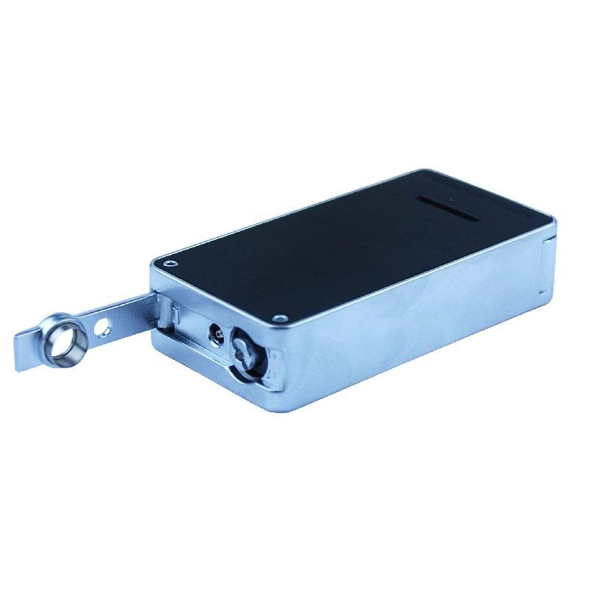 TR2906,Porsche Design İki Torch Perde Alev Siyah Puro Çakmağı