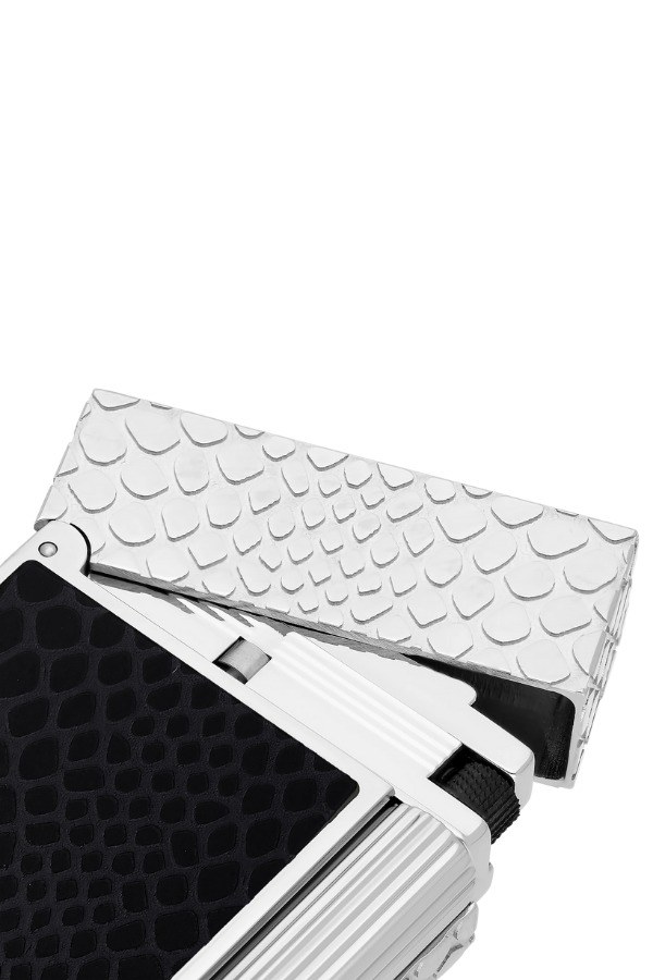 TR8818,S.T. Dupont Ligne 2 Guilloche Under Lacquer Çift Soft Alev Puro Çakmağı C16079