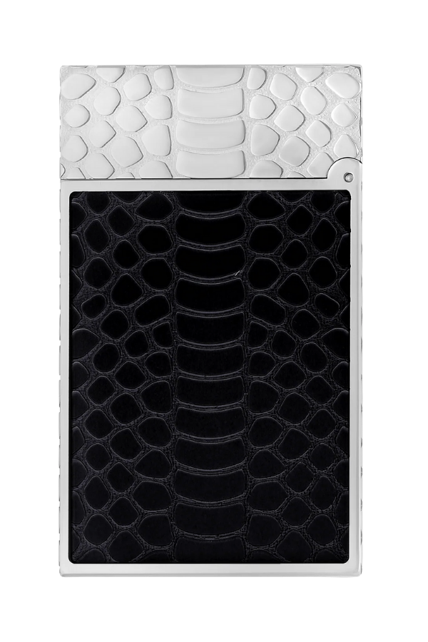 TR8818,S.T. Dupont Ligne 2 Guilloche Under Lacquer Çift Soft Alev Puro Çakmağı C16079