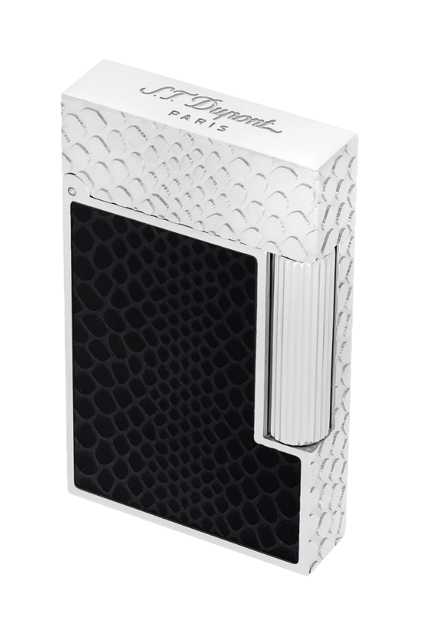 TR8818,S.T. Dupont Ligne 2 Guilloche Under Lacquer Çift Soft Alev Puro Çakmağı C16079