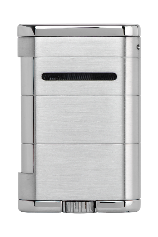 TR8698,Xikar Allume Gümüş Çift Torch Puro Çakmağı