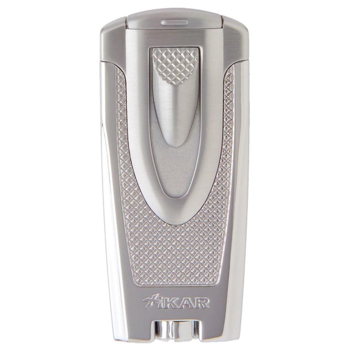 TR1028,Xikar Axia 2 Torch Gümüş Puro Çakmağı