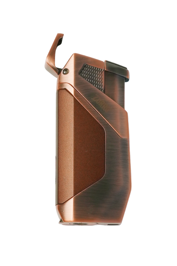 TRM1006,Zorro 2 Torch Pürmüz Bronz Metal Puro Çakmağı