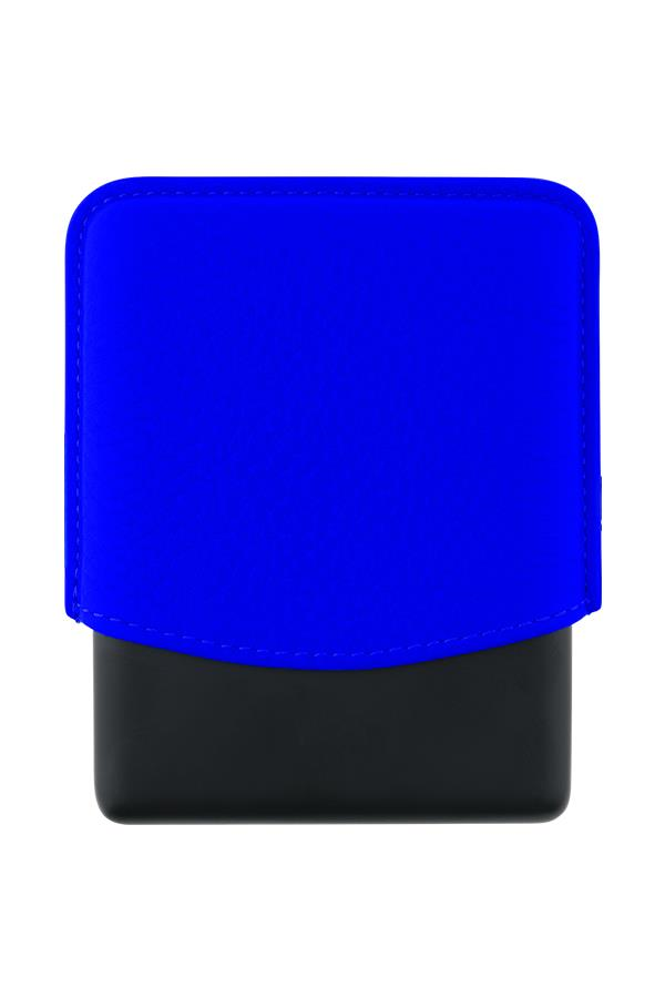 TR7480,S.T. Dupont Neon Mavi-Siyah Deri Cigarillo Kılıfı 183116