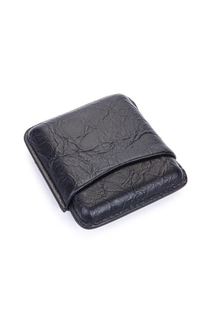 TR6846,Cohiba Siyah Deri Toscanello Kılıfı