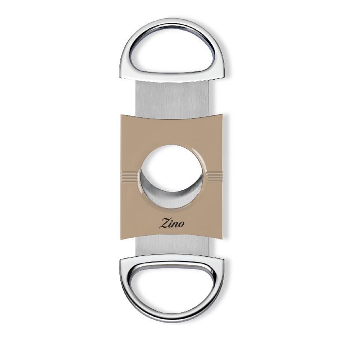 TR2662,Zino Davidoff Double Blade Bej Puro Makası Kesici 111597