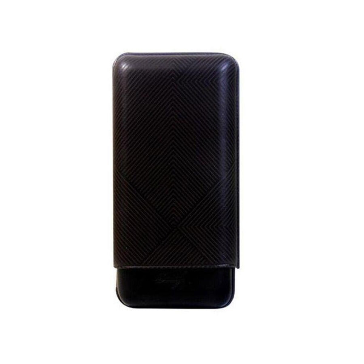 TR2640,Zino Davidoff 3'lü Leaf Siyah Deri Puro Kılıfı 105581