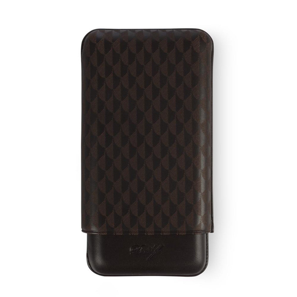 TR2641,Zino Davidoff 3'lü Deri Kahverengi Puro Kılıfı 105586