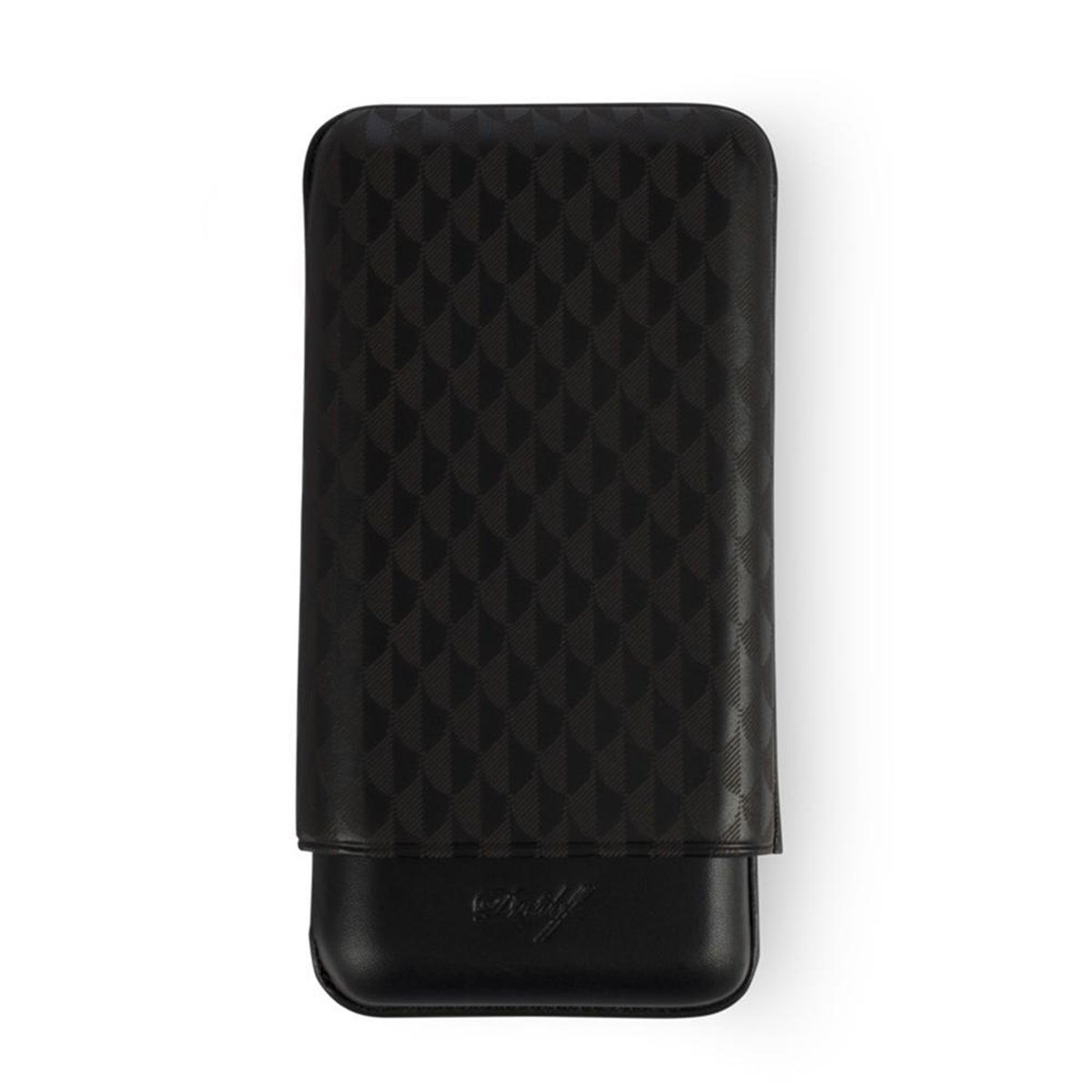 TR2638,Zino Davidoff 3'lü Siyah Deri Puro Kılıfı 106757