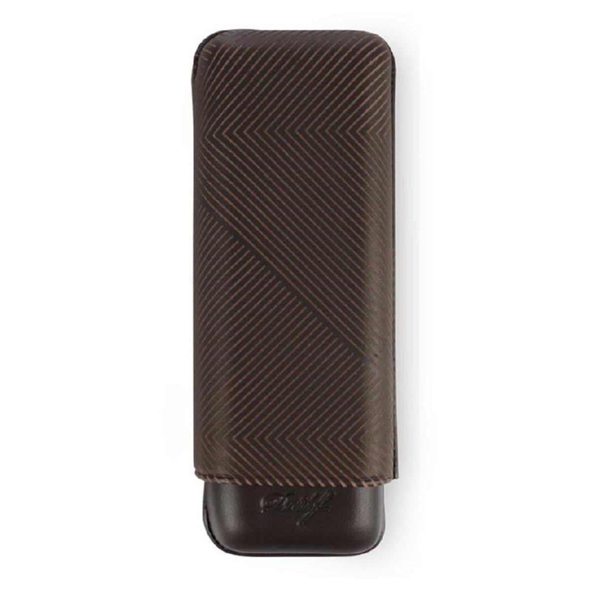 TR2649,Zino Davidoff 2'li Kahverengi Deri Puro Kılıfı 105584