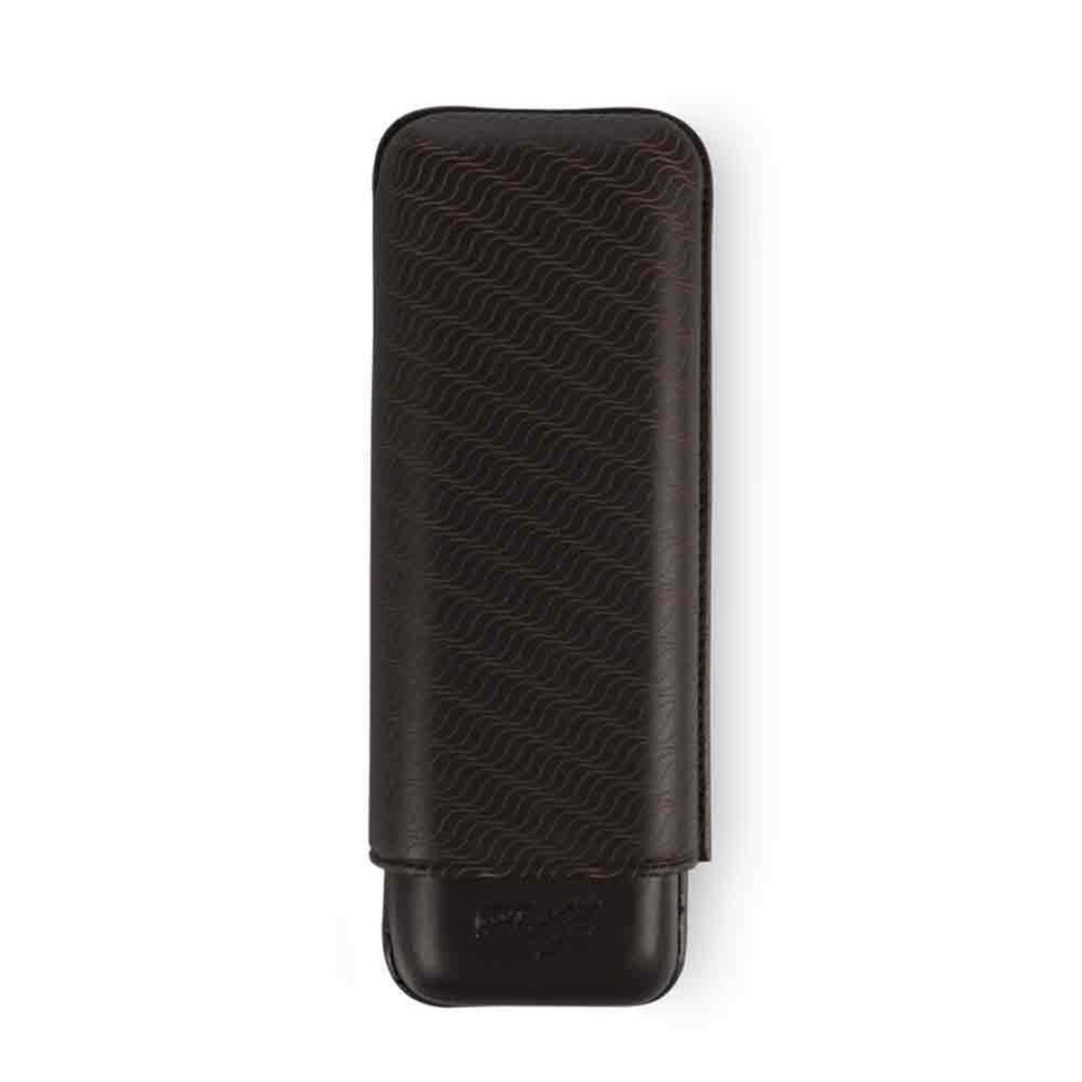 TR2648,Zino Davidoff 2'li Deri Kahverengi Puro Kılıfı 106764