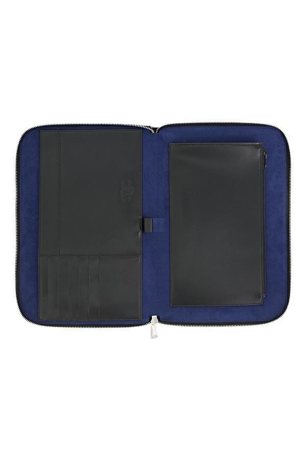 TR6939,S.T. Dupont Line D Croco Dandy Siyah Deri Çanta(Slim) 181061