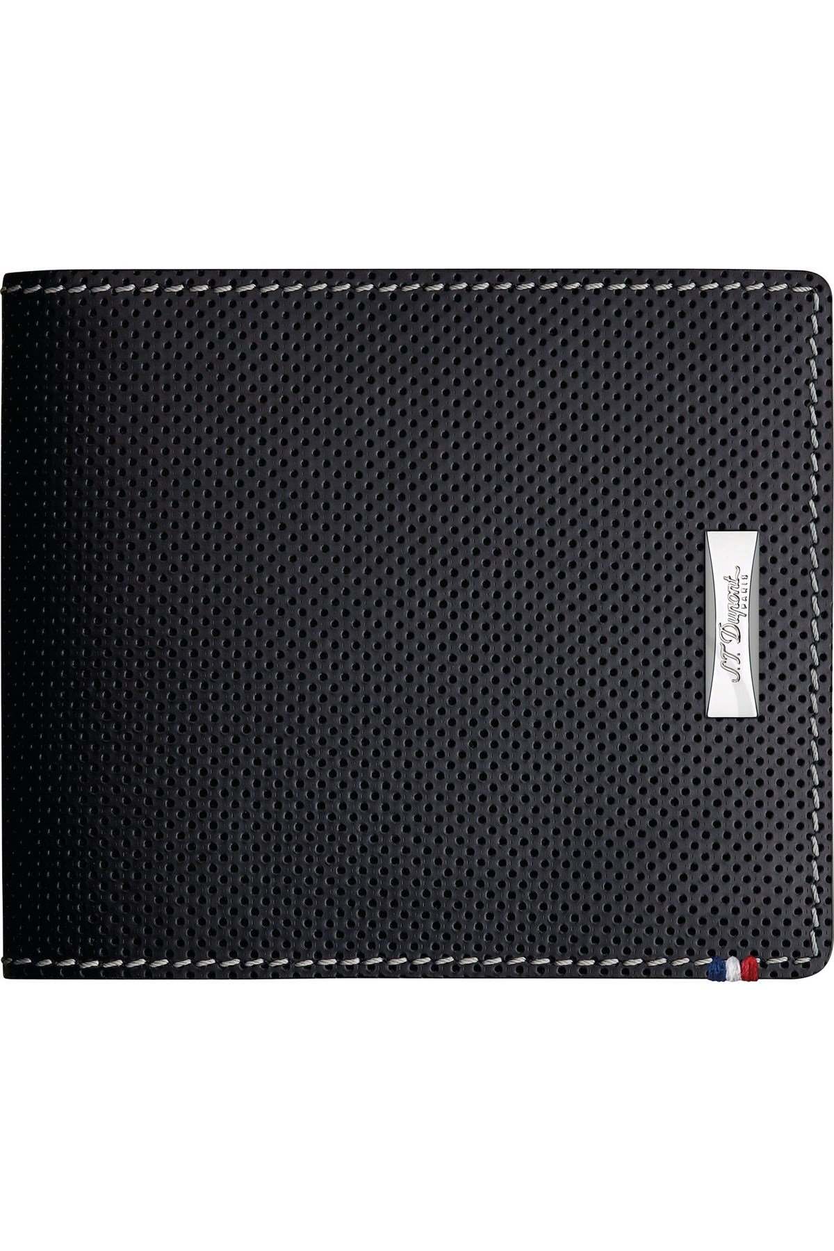TR4461,S.T Dupont Defi 8 Kartlı Siyah Deri Cüzdan 170402
