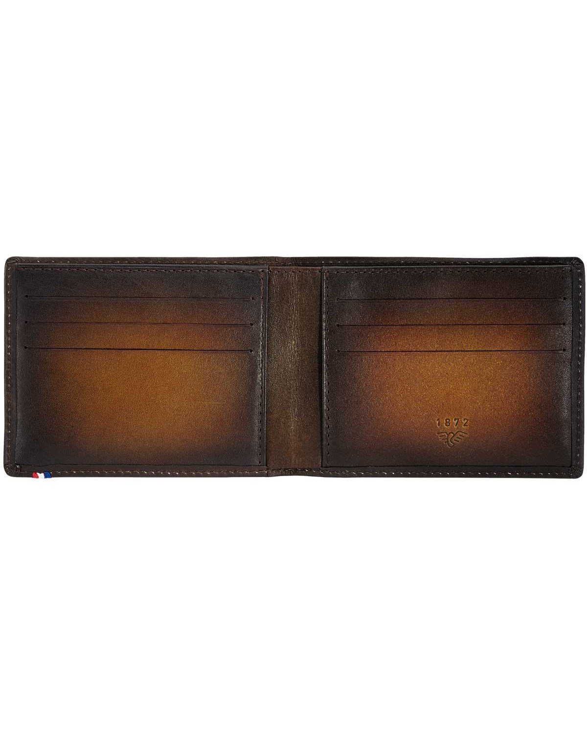 TR4480,S.T Dupont Kahverengi Deri Cüzdan 190400