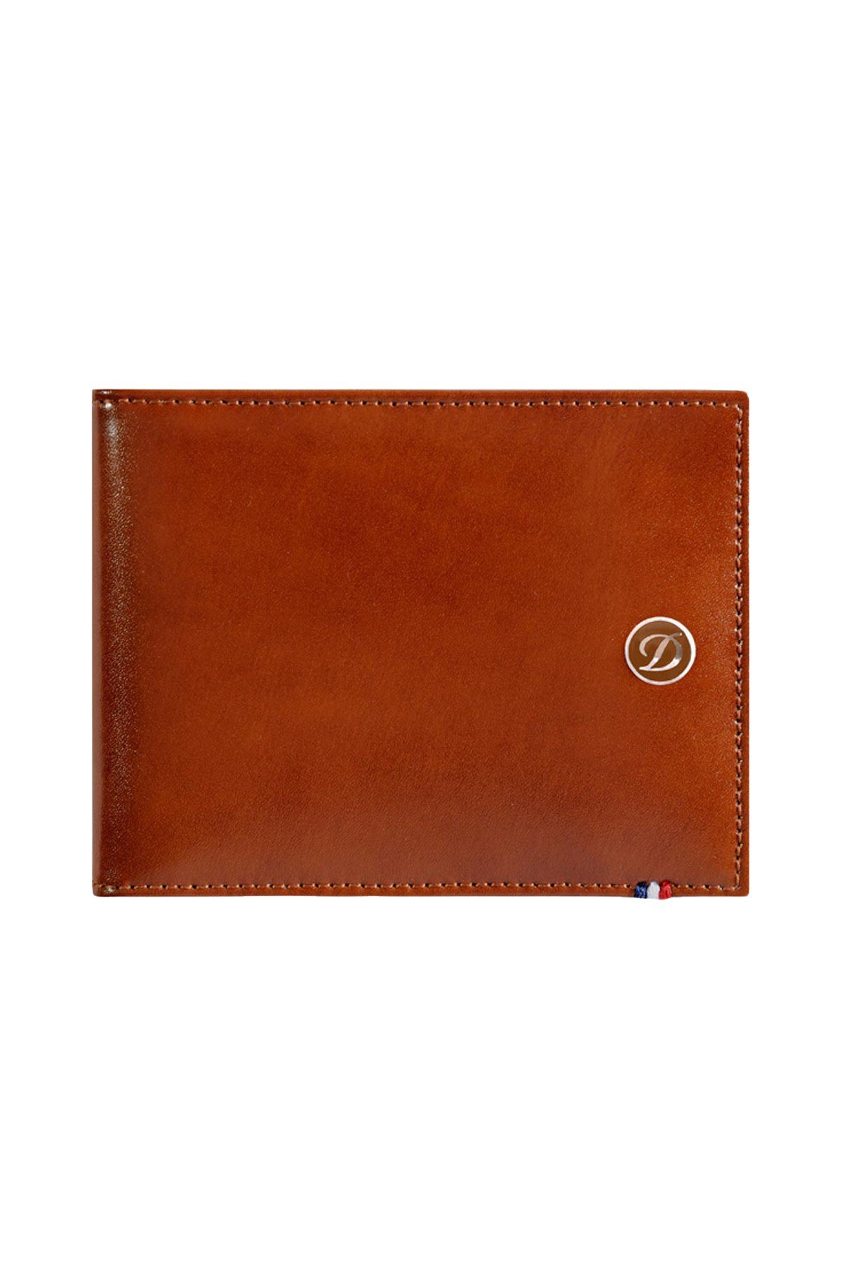 TR4466,S.T Dupont Line D Kahverengi Deri Cüzdan 180101