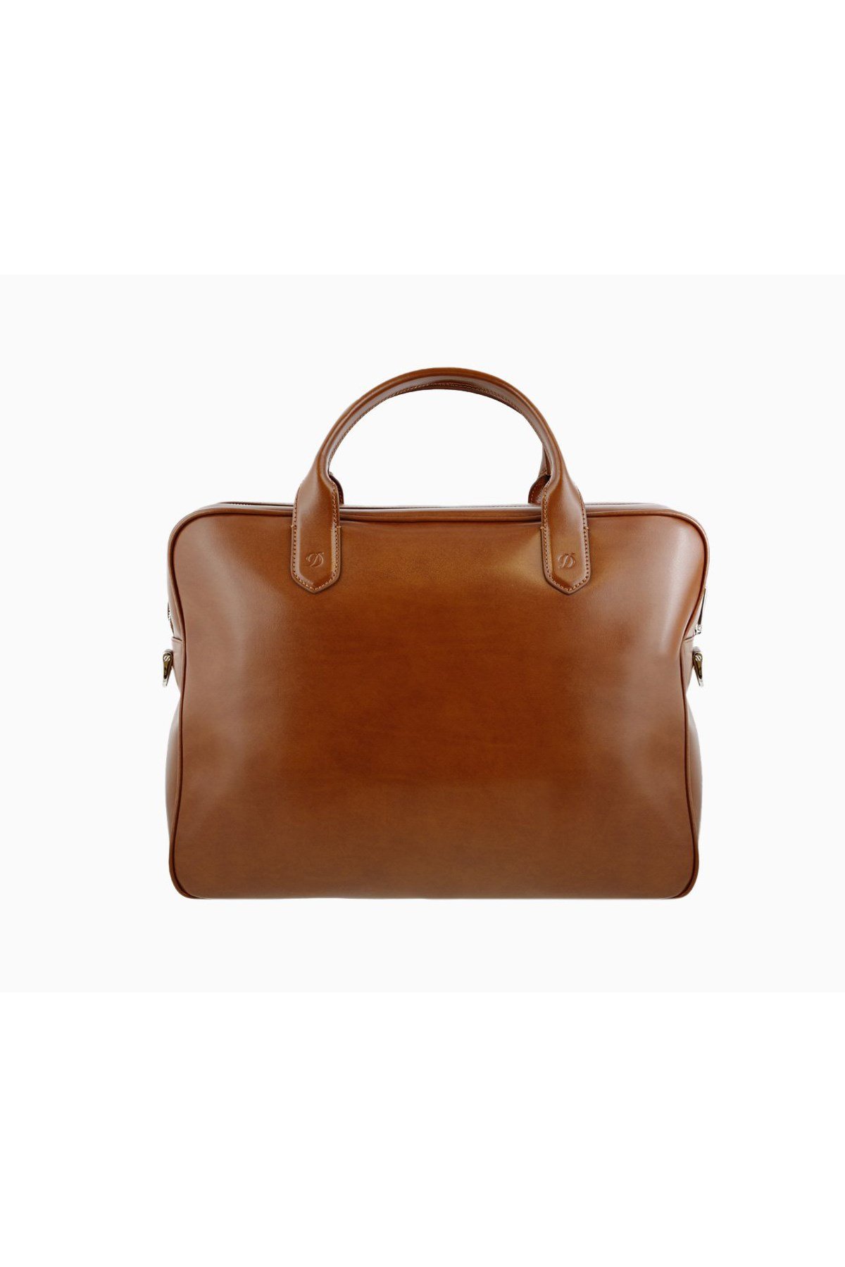TR4469,S.T Dupont Line D Kahverengi Deri Evrak Çantası 181103
