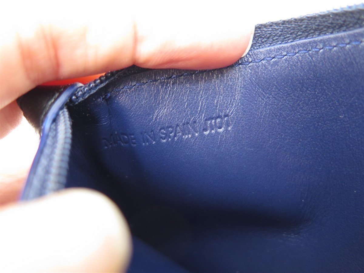 TR4474,S.T Dupont Mavi Slim Deri Cüzdan 184001