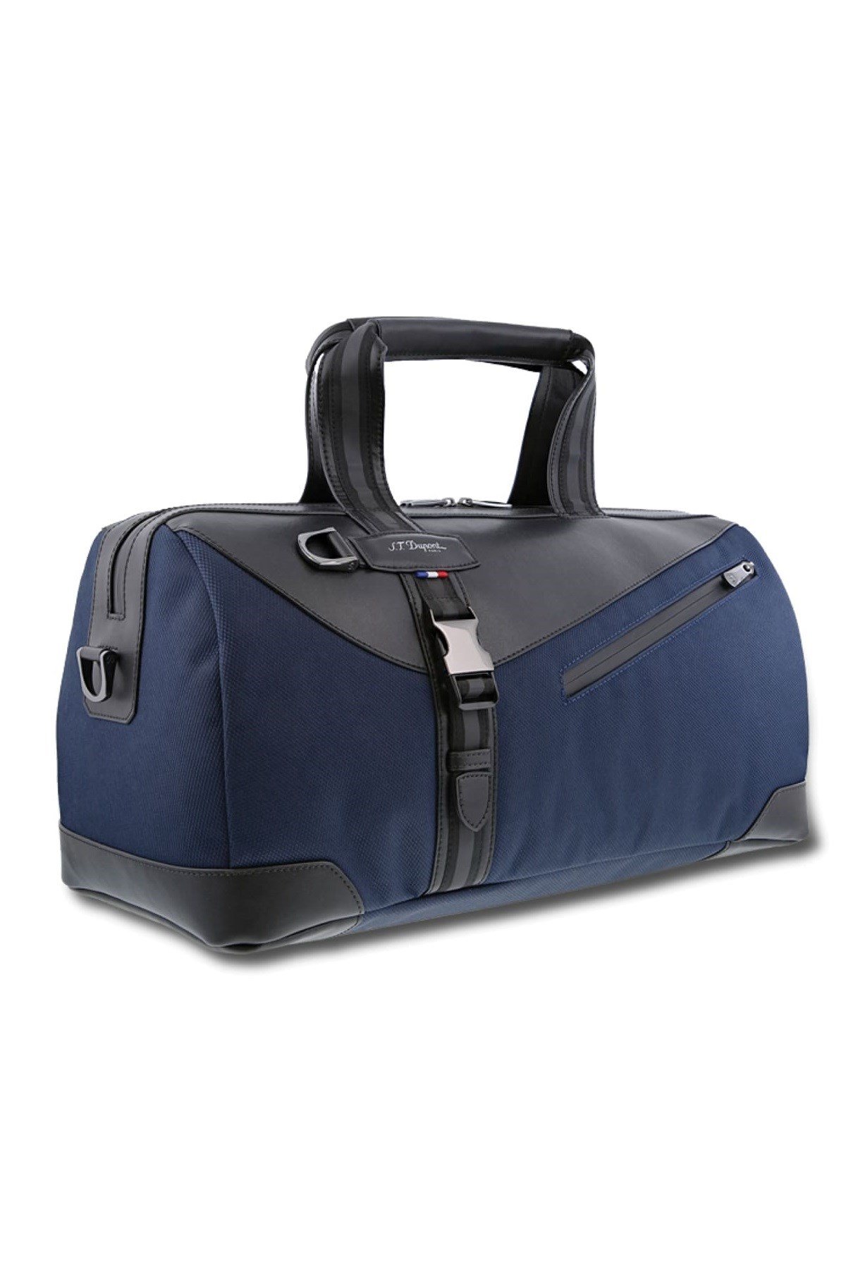 TR4372,S.T Dupont Mavi Deri Seyahat Çantası 173008