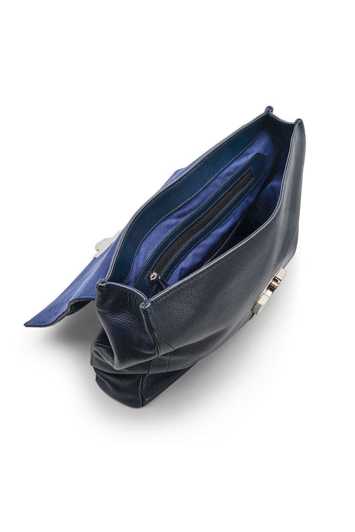 TR4472,S.T Dupont Mavi Deri Evrak Çantası 181271