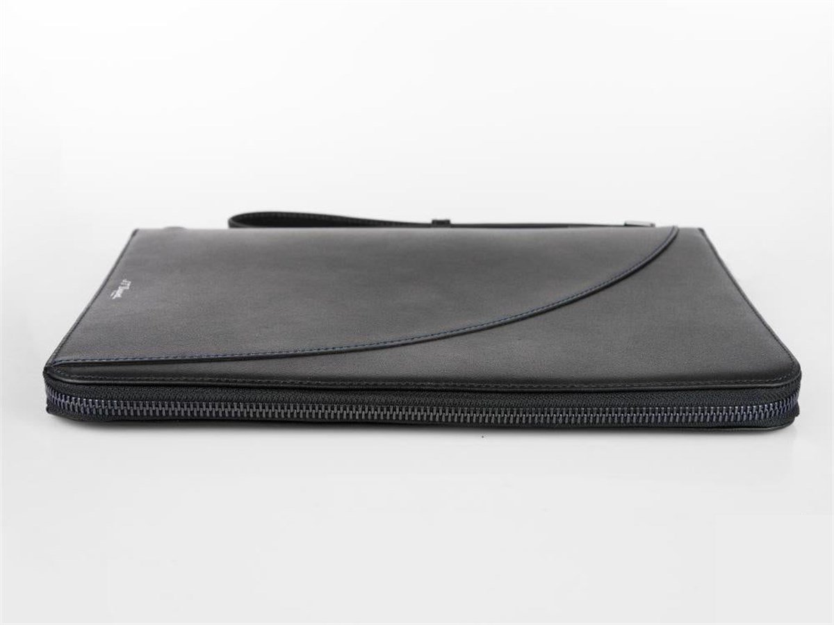 TR4371,S.T Dupont Siyah Erkek Deri El Çantası 172007