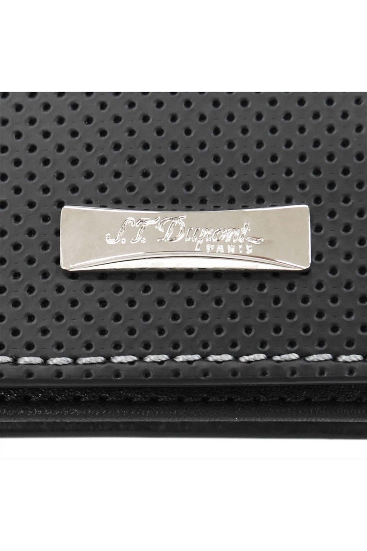 TR4463,S.T Dupont Siyah Deri Kartlık 170404