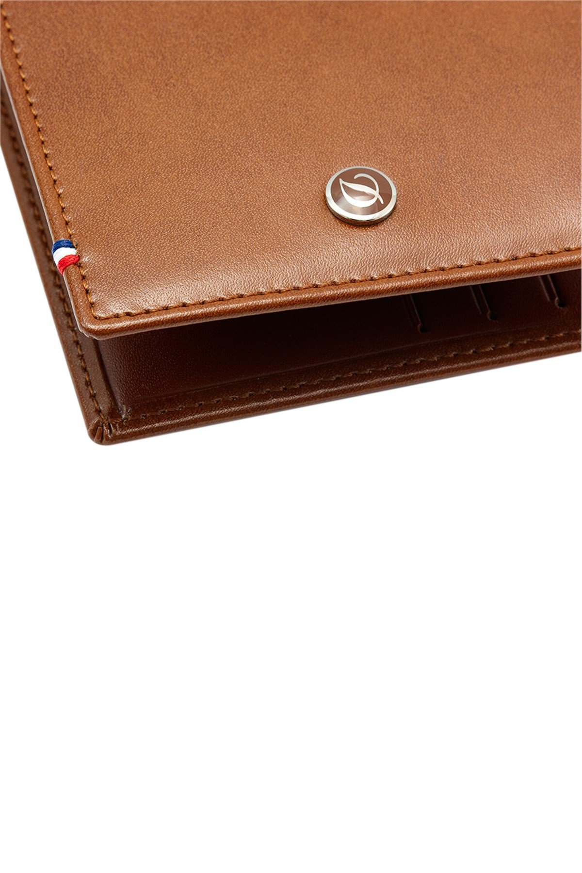 TR4821,S.T. Dupont Deri Kahverengi Cüzdan 180107