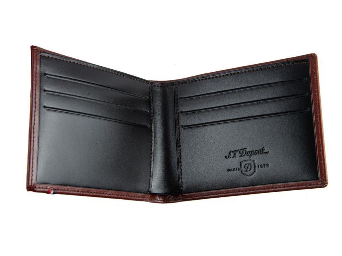 TR1768,S.T. Dupont Deri Kahverengi Cüzdan 180190