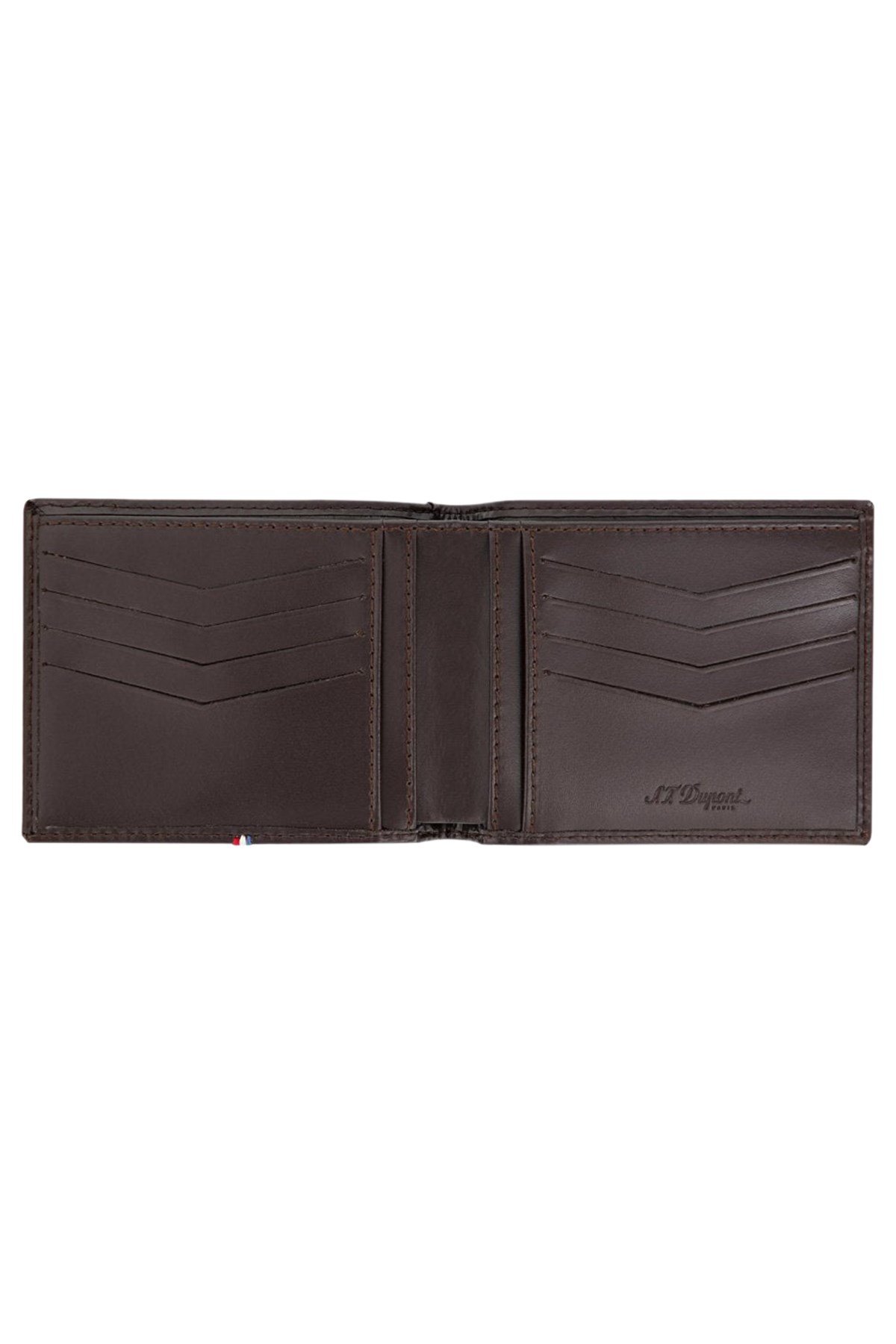 TR4828,S.T. Dupont Deri Kahverengi Erkek Cüzdan 184605