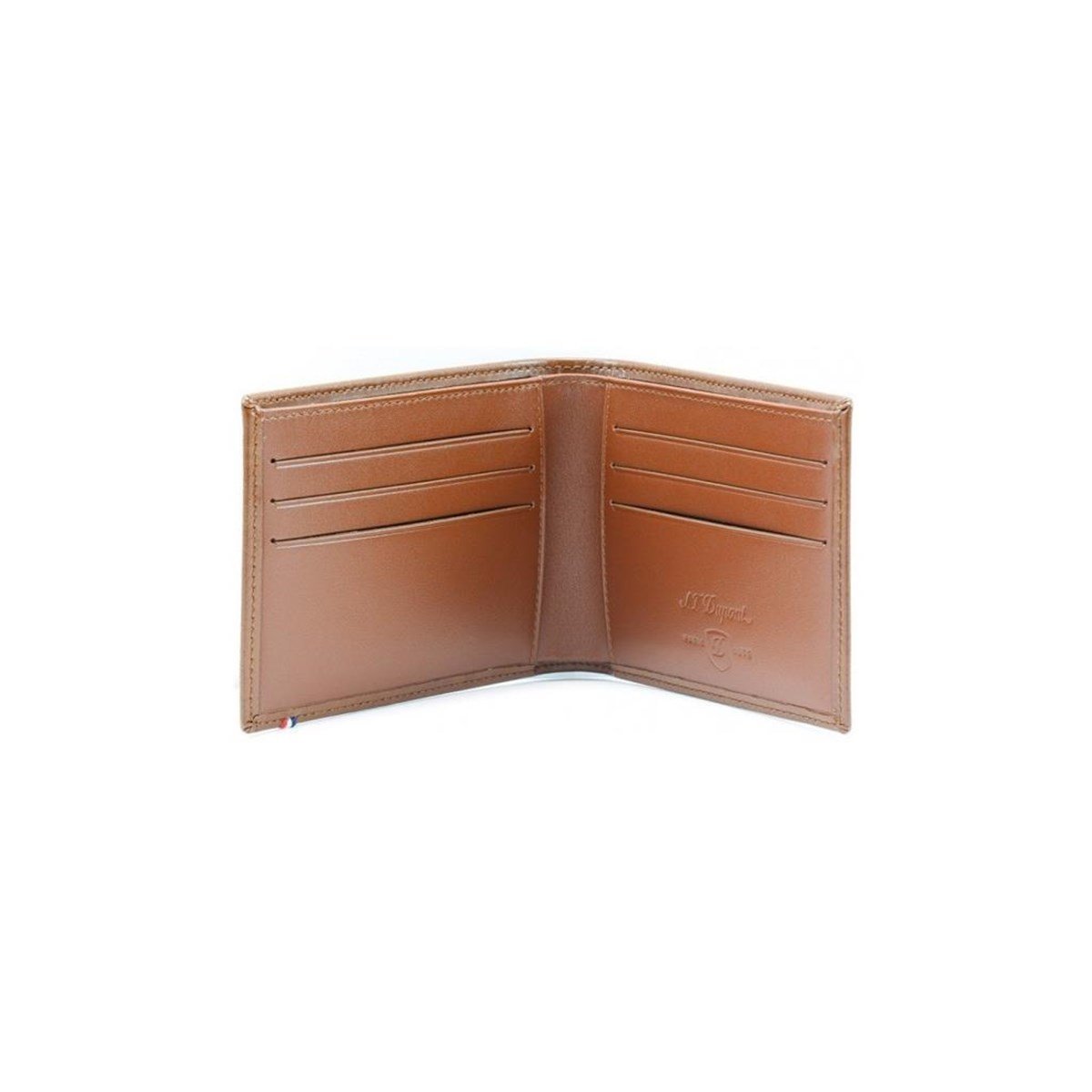TR1763,S.T. Dupont Deri Kahverengi Cüzdan 180102