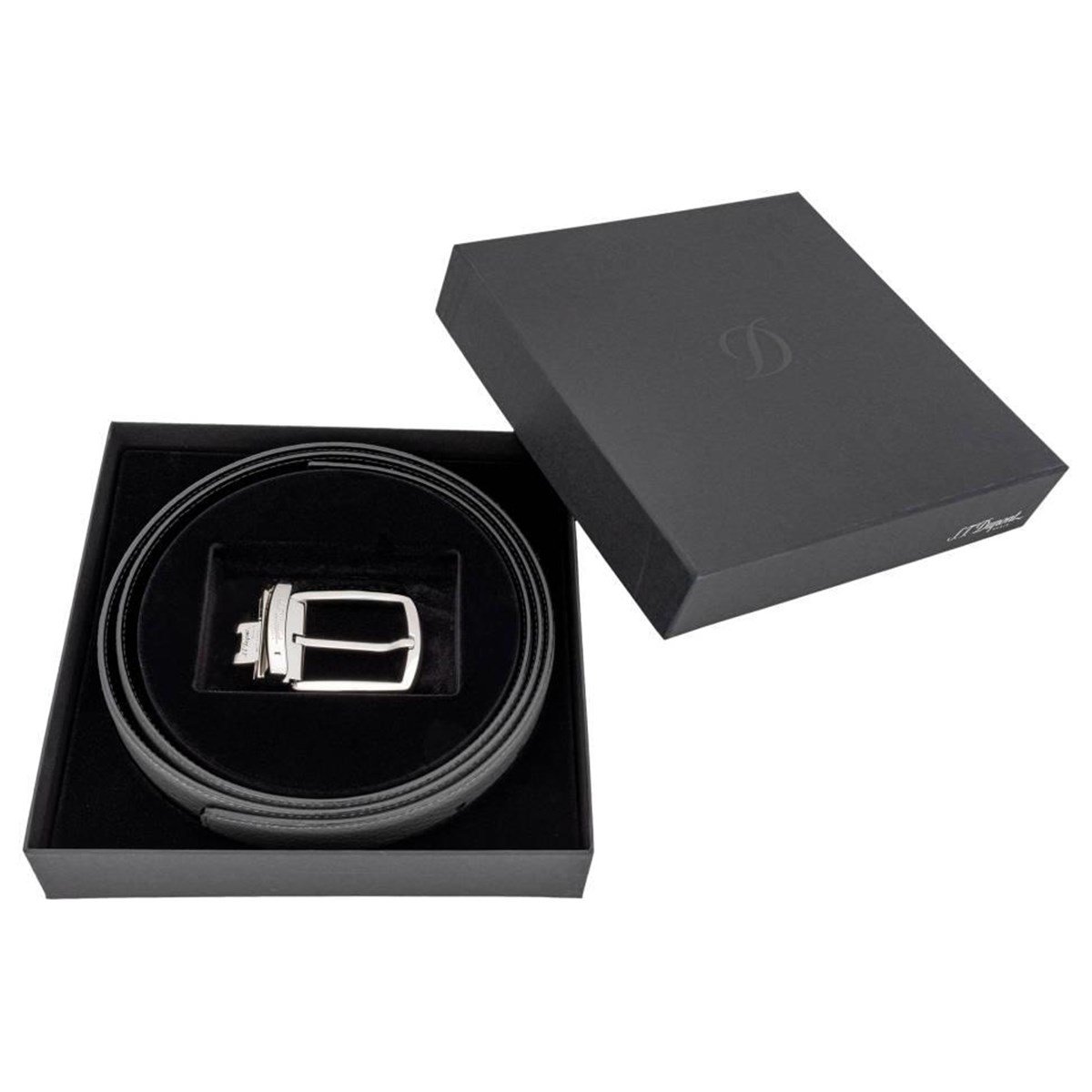 TR2756,S.T. Dupont Gri Deri Kemer 8210161