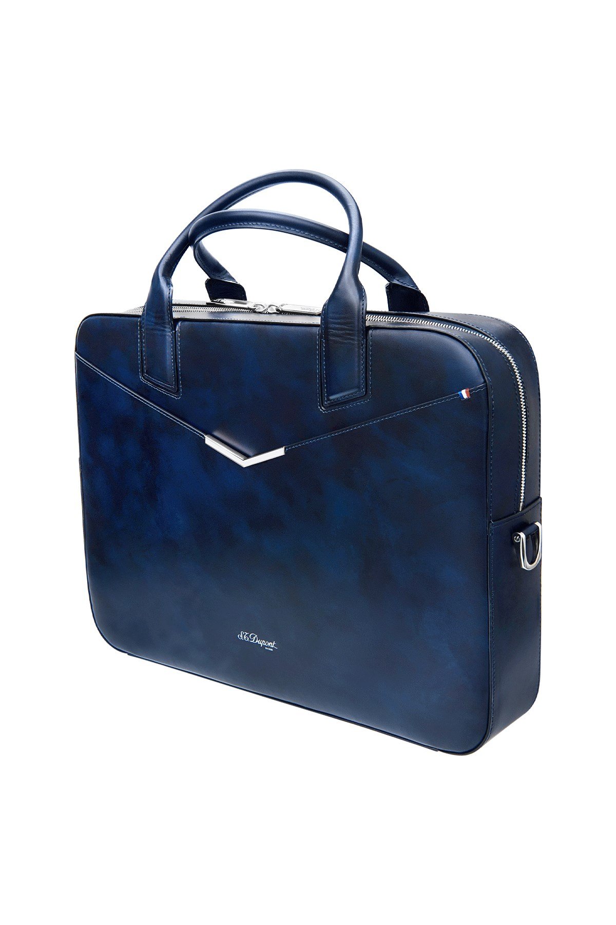 TR4833,S.T. Dupont Koyu Mavi Evrak Taşı Çantası 191463