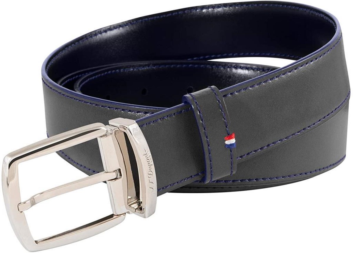 TR2755,S.T. Dupont Mavi Deri Kemer 8200182