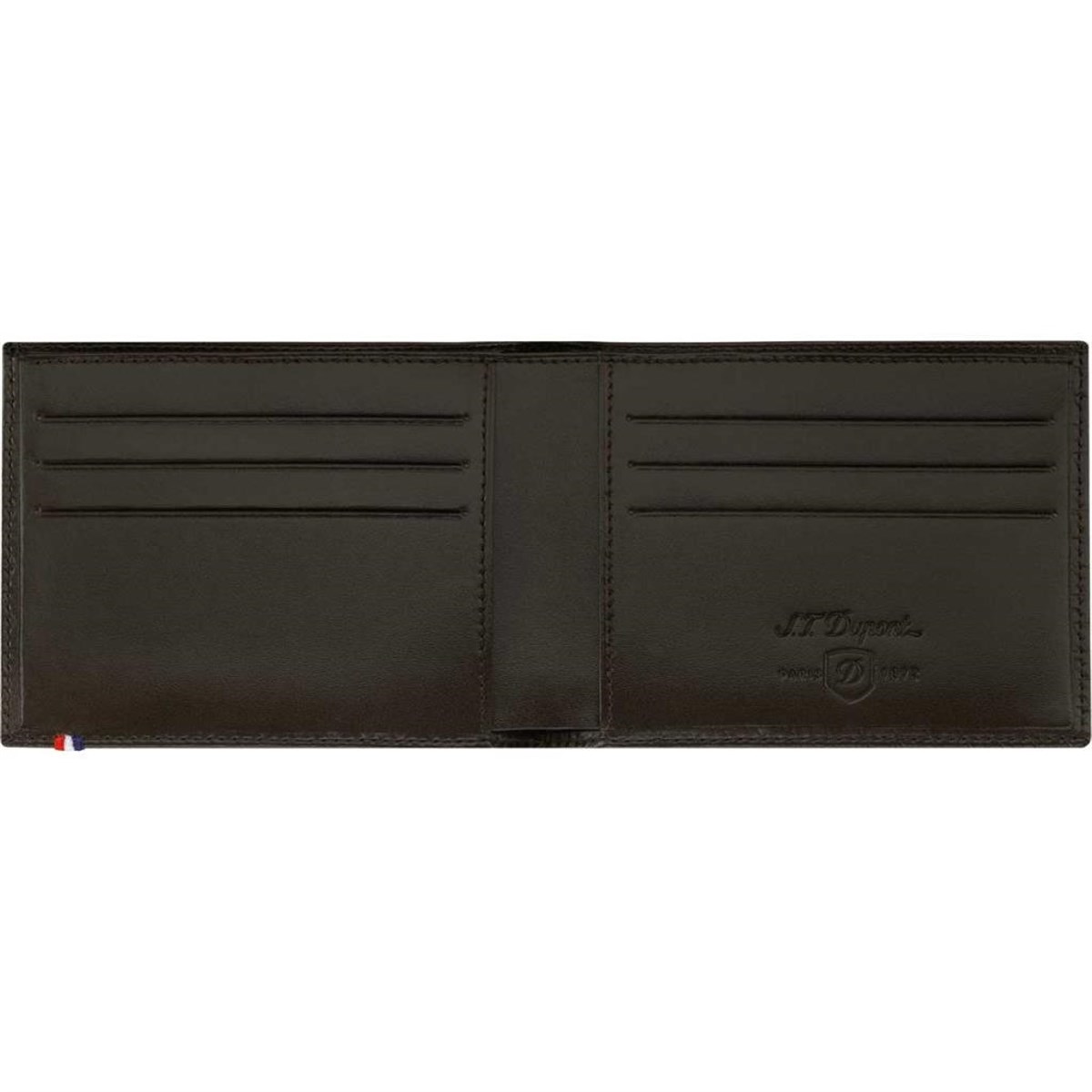TR1762,S.T. Dupont Siyah Deri Cüzdan 180091