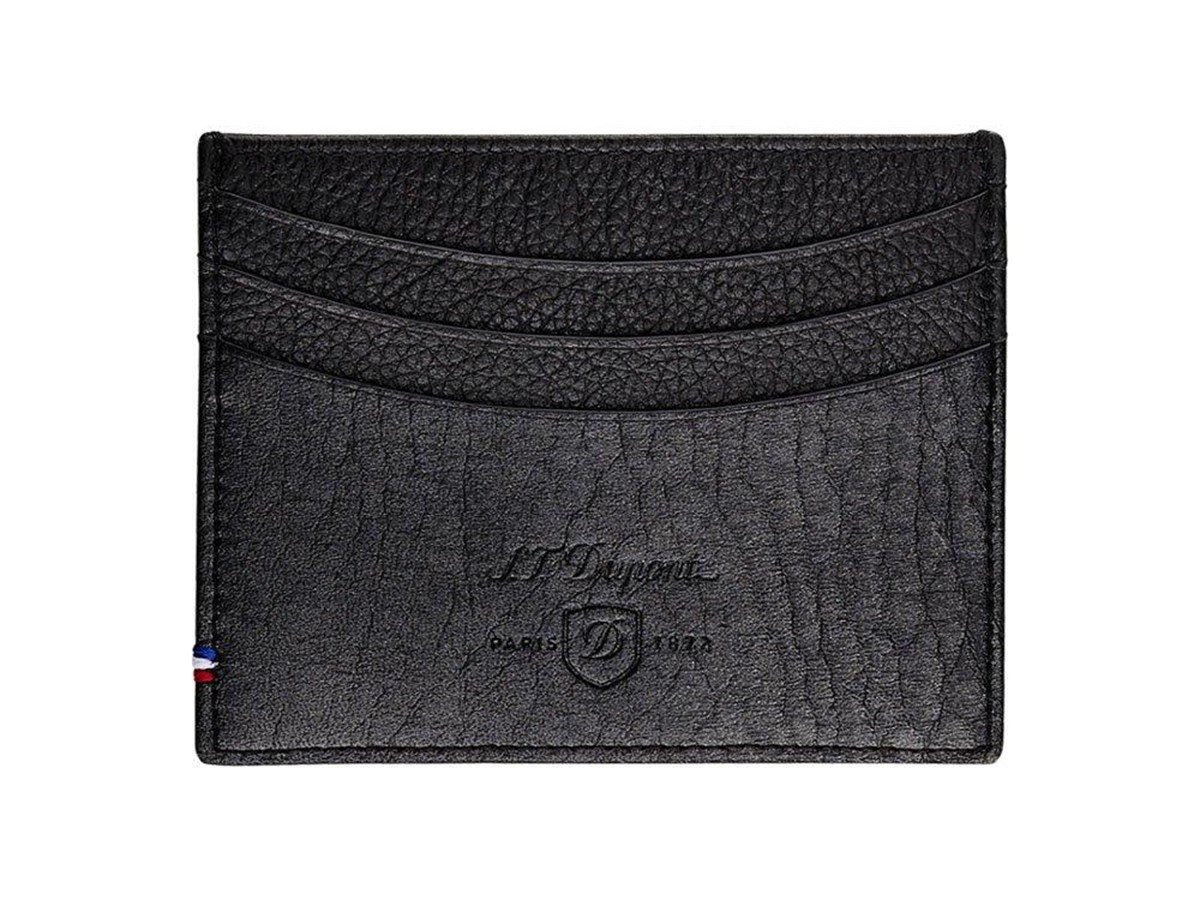 TR2740,S.T. Dupont Siyah Deri Kartlık 180261