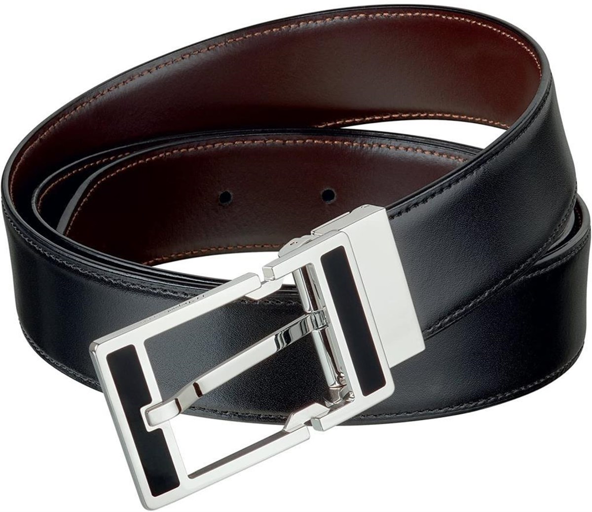 TR2761,S.T. Dupont Siyah Deri Kemer 9500120