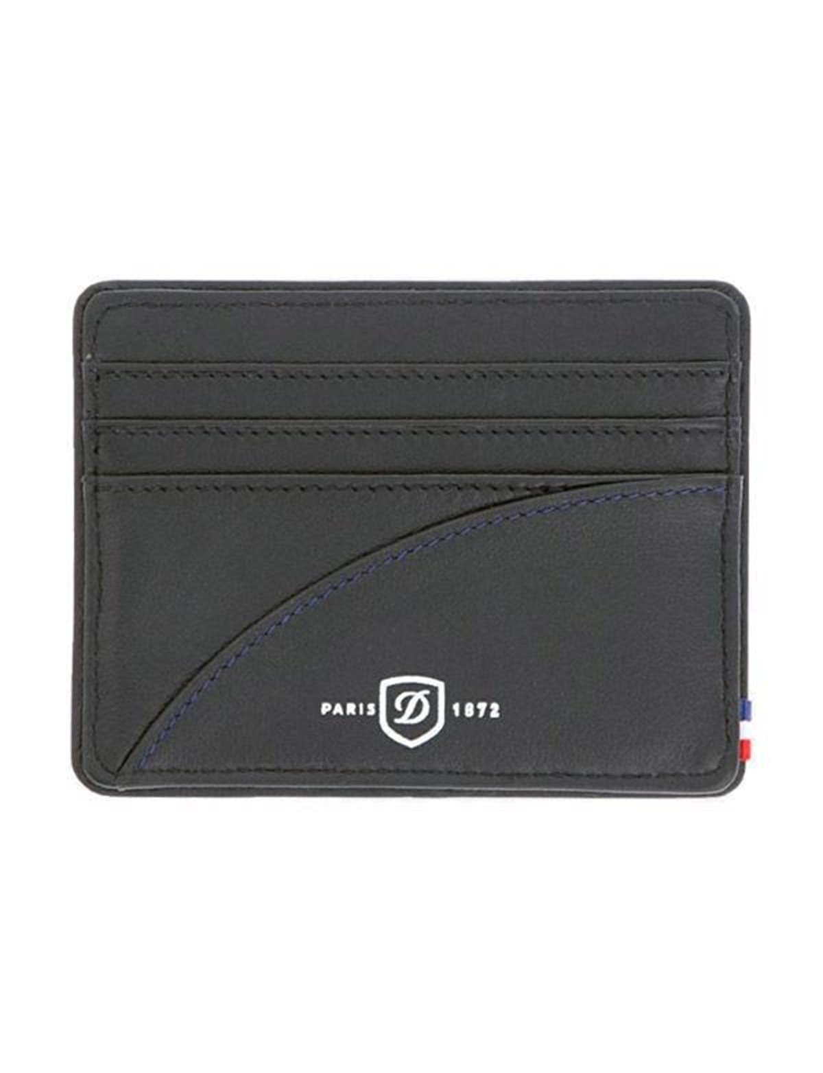 TR1755,S.T. Dupont Siyah Deri Kartlık 172004