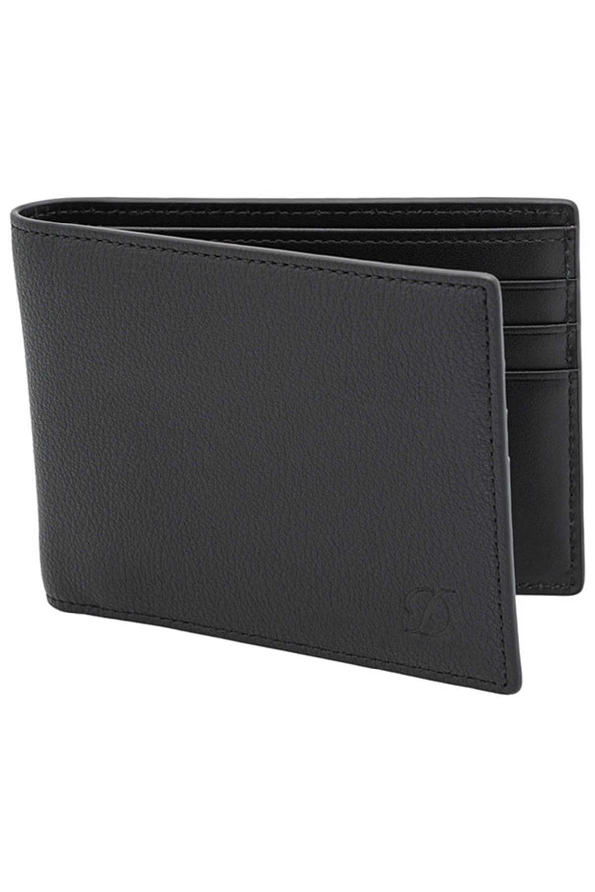 TR5150,S.T. Dupont Siyah Erkek Deri Cüzdan 093001