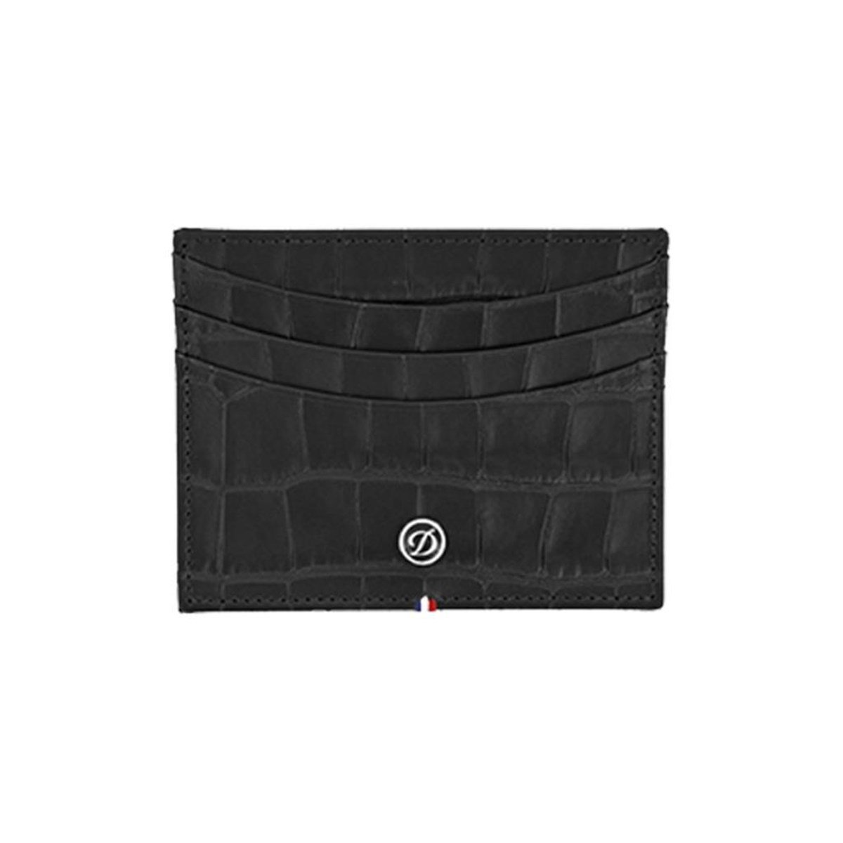 TR1761,S.T. Dupont Siyah Deri Kartlık 180068