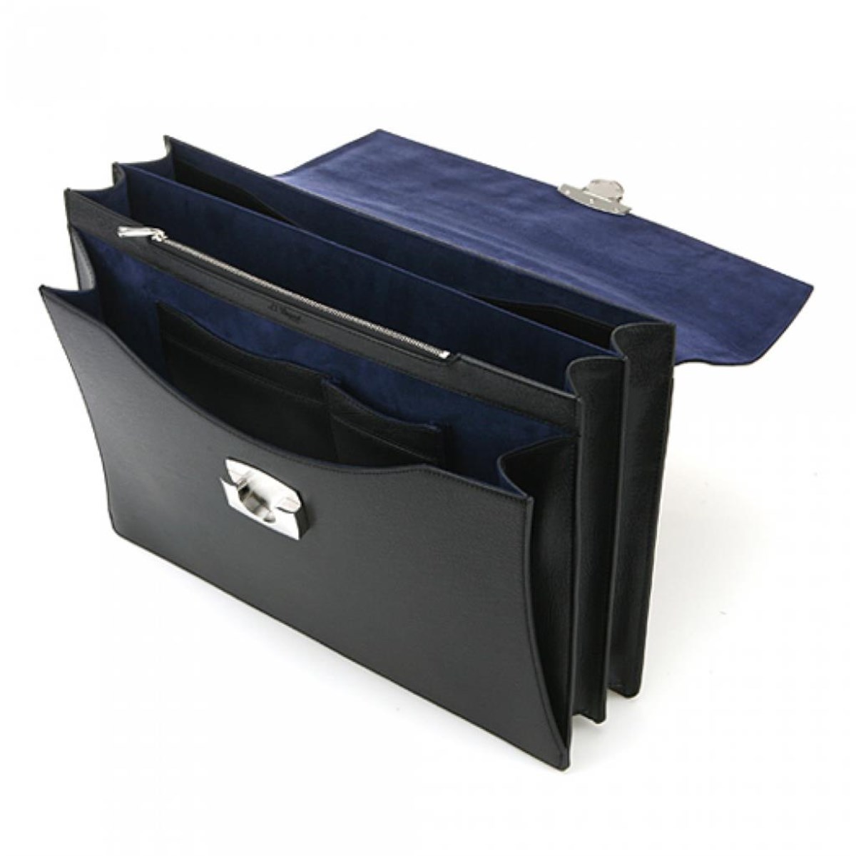 TR1780,S.T. Dupont Siyah Deri Evrak Çantası 181302