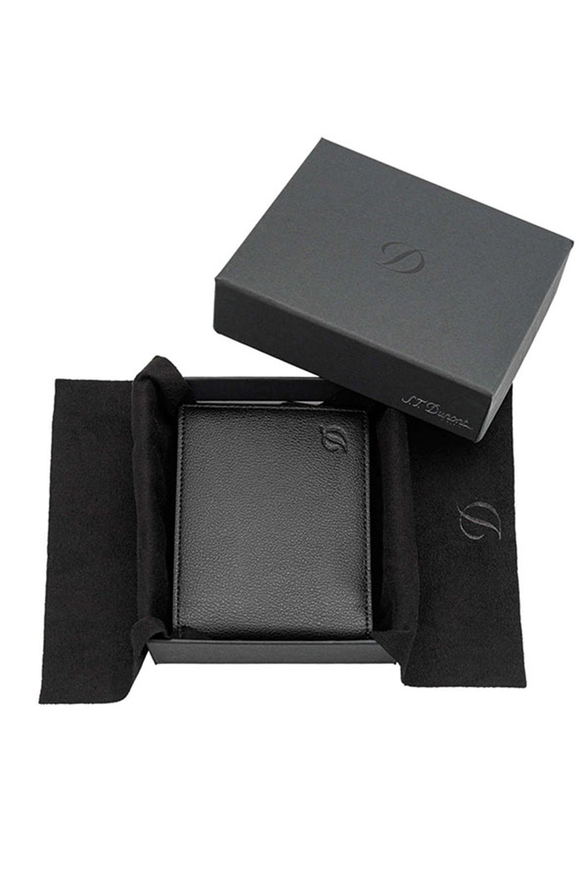 TR5150,S.T. Dupont Siyah Erkek Deri Cüzdan 093001