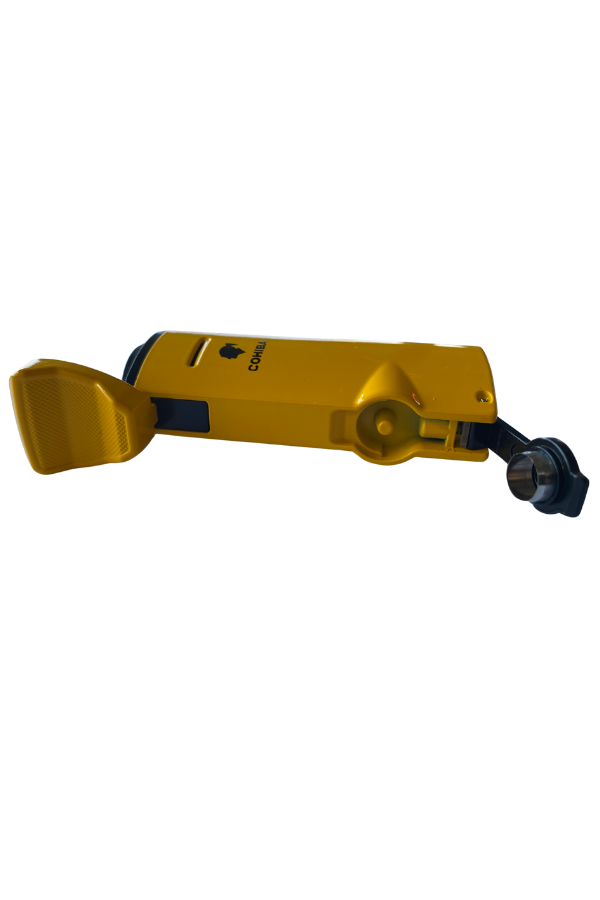 TR7545,Cohiba 3 Torch Pürmüz Siyah-Sarı Puro Çakmağı